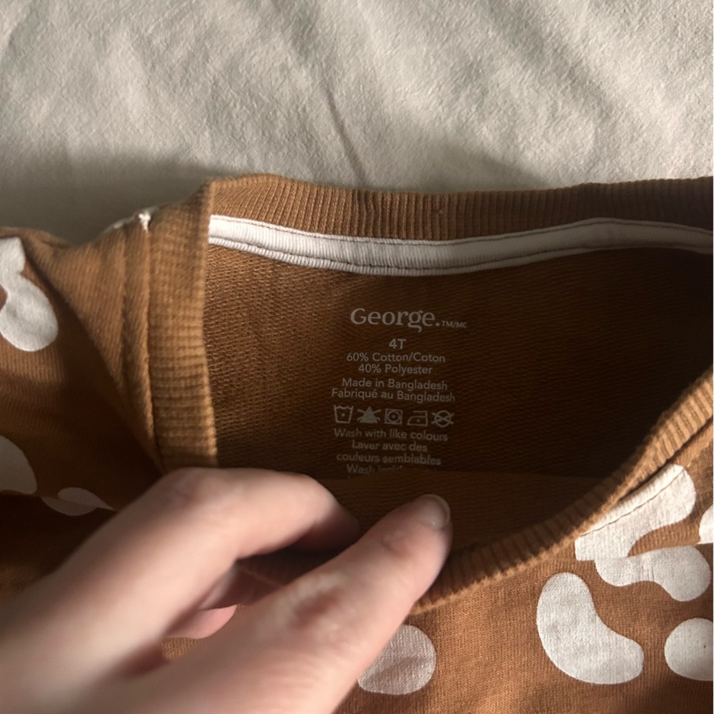 Walmart George Toddler Matching Set - Picture 3 of 7